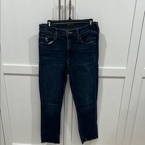 Mother Dark Wash Denim Jeans